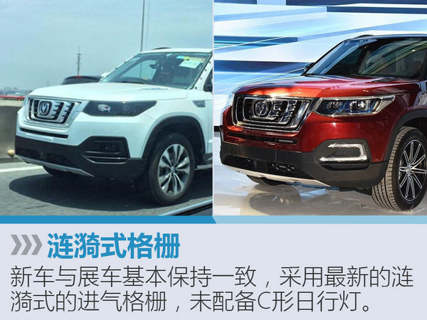 长安旗舰SUV年底上市 最新无伪谍照曝光-图2